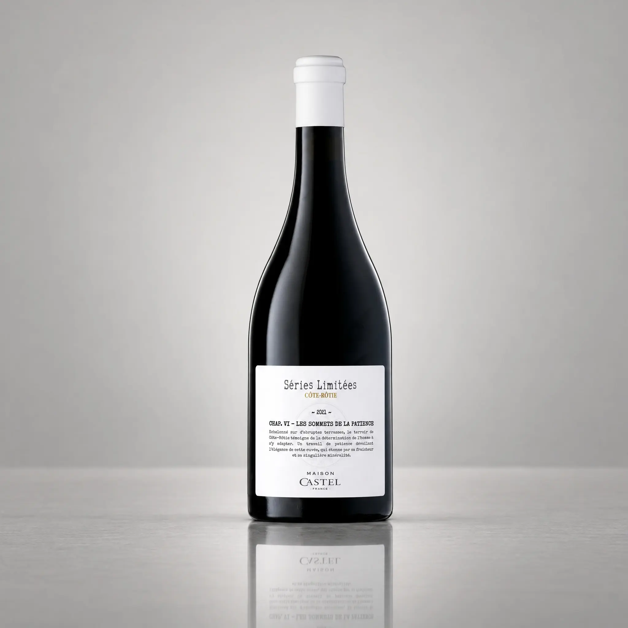 Punane vein Maison Castel Chap. VI Les Sommets de la Patience Côte-Rôtie 2021, 75 cl