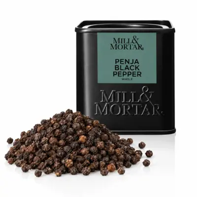 IGP-sertifitseeritud must pipar Mill & Mortar Black Penja, Cameroon, 50 g
