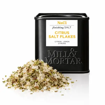 Tsitruselised soolahelbed Mill & Mortar Citrus Salt Flakes, 70 g