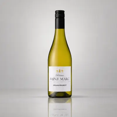 Kuiv valge vein Saint Marc Réserve Chardonnay, vegan, 13% vol, 75 cl