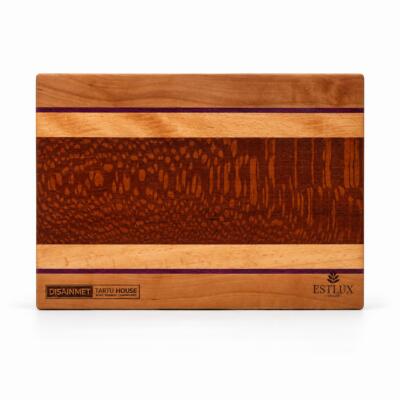 Serveerimis- ja lõikelaud Lacewood Mix M, 24,2 x 17,5 cm, eri puiduliigid
