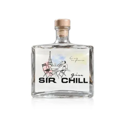Džinn tubaka aroomi ja ingveriga Sir Chill Gin France, 10 cl, 39% vol