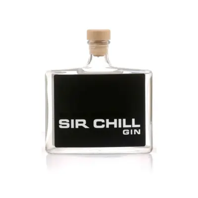 Džinn tubaka-, vanilli- ja mandariiniaroomiga Sir Chill Gin Black Edition, 10 cl, 43% vol